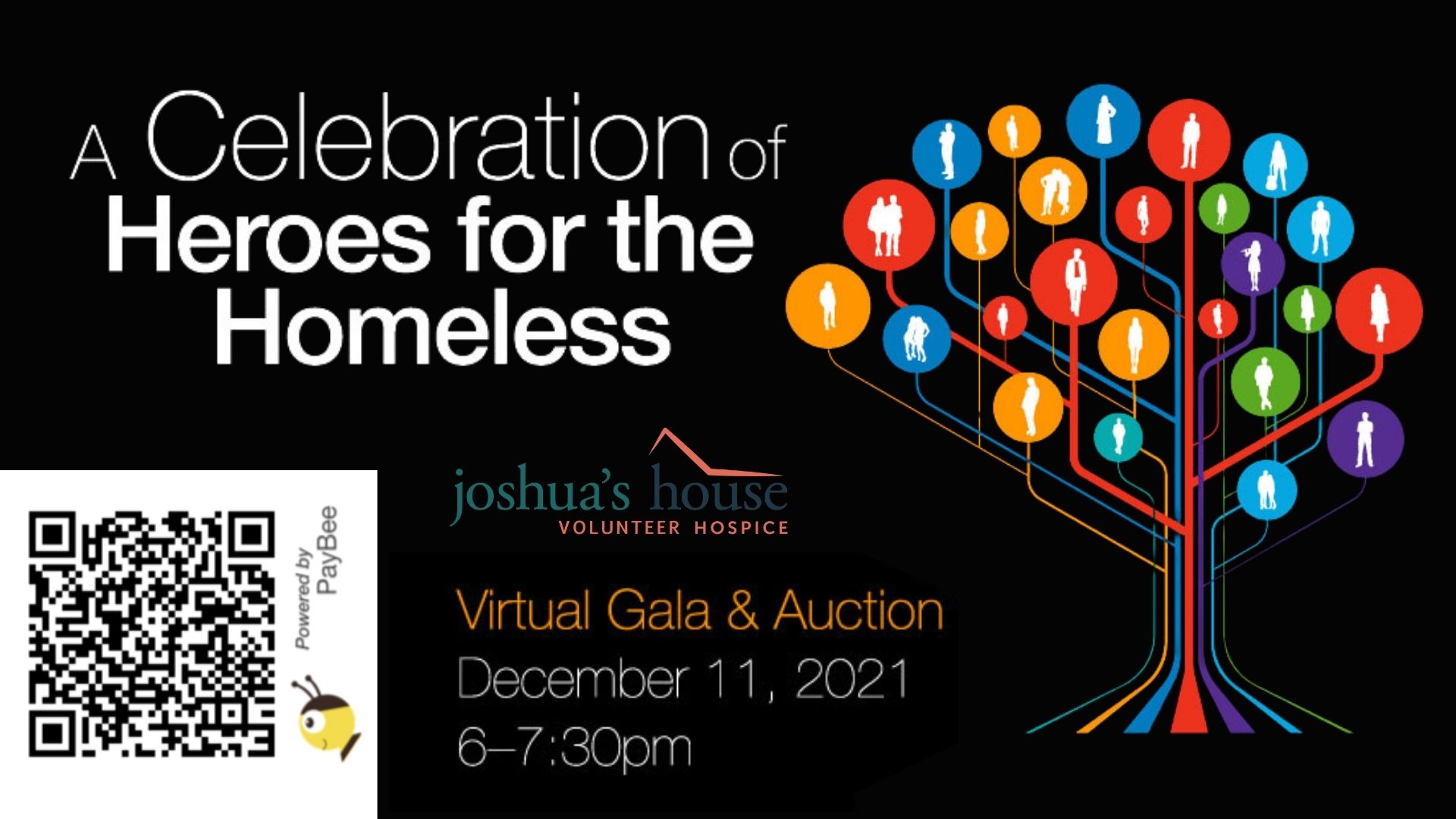 Joshua's House Hospice A Celebration of Heroes for the Homeless Virtual Gala & Auction