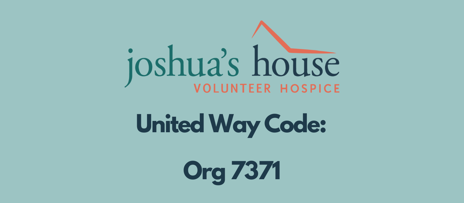 Joshua's House Volunteer Hospice United Way Code